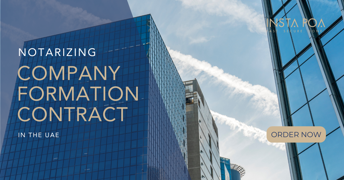 Company Formation Contract