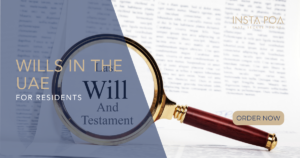 wills in the UAE for residents